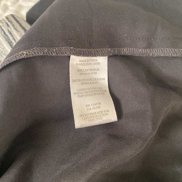 Helmut Lang Silk Elastic Waist Abstract Patter Pants - Picture 9 of 10